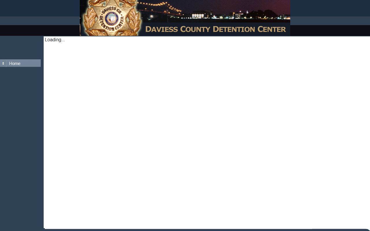 Daviess County inmate population jail roster search frame